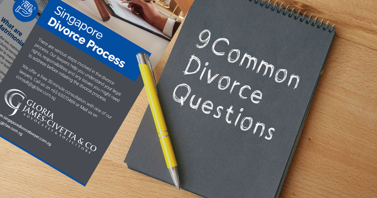 common divorce questions