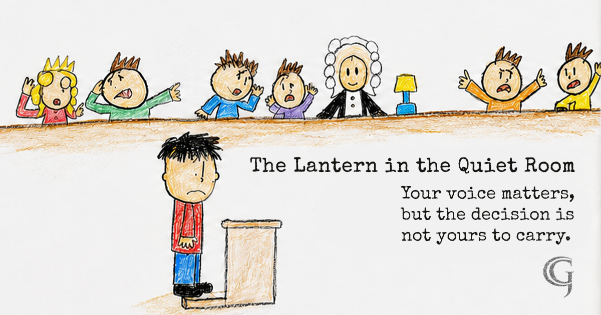 The Lantern in the Quiet Room